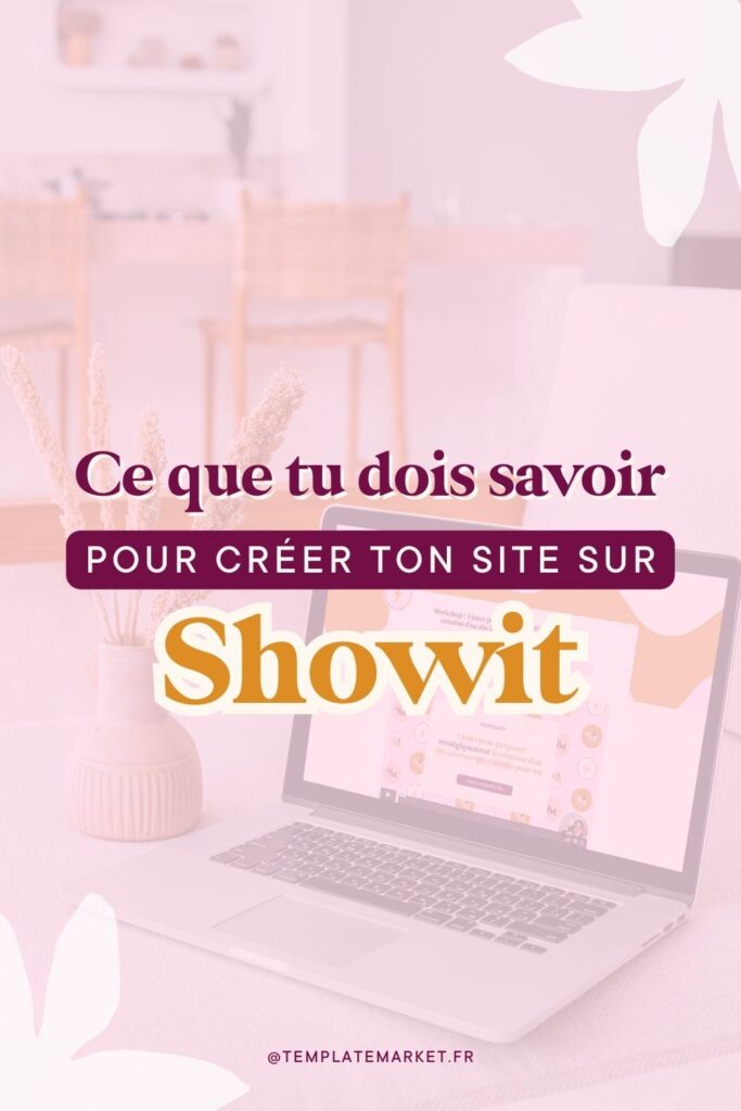 showit plateforme création site internet