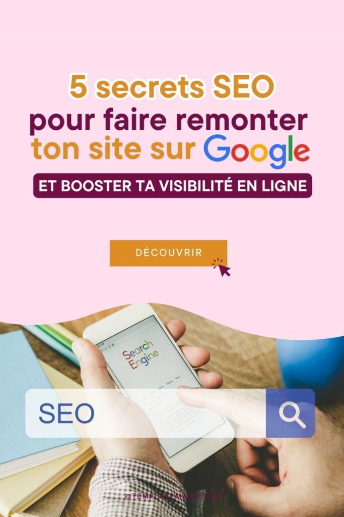 remonter son site sur google min