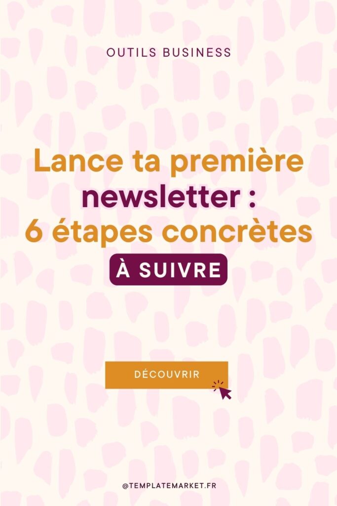 lance ta première newsletter