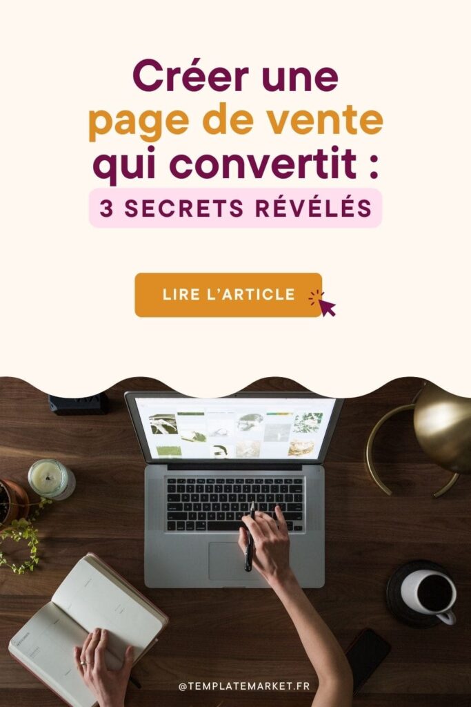 créer une page de vente qui convertit